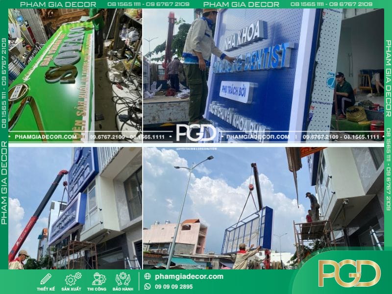 Làm Bảng Hiệu Trọn Gói Giá Rẻ Thi Công Báo Giá Tại TPHCM 48 đơn vị thi công làm bảng hiệu chuyên nghiệp