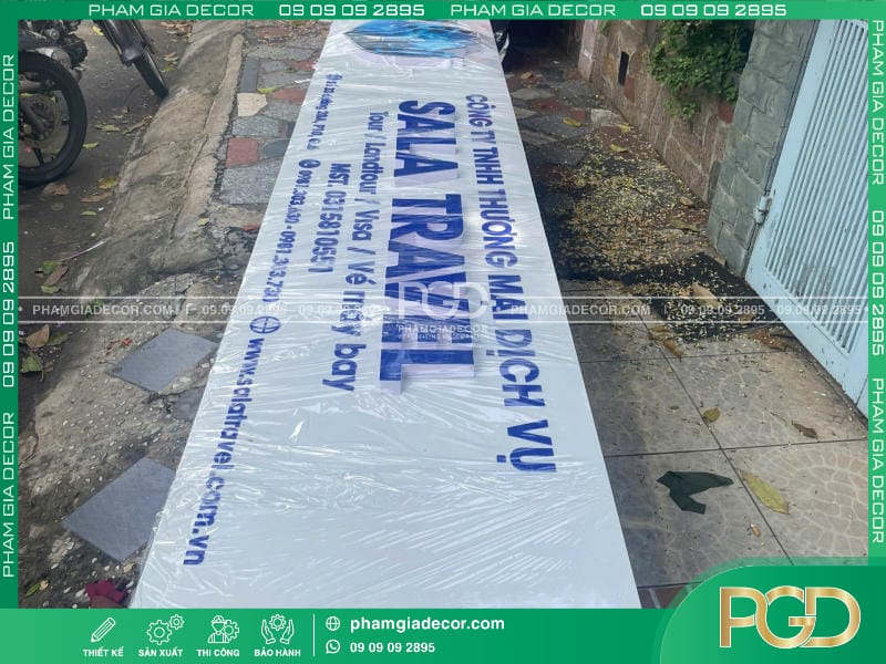 Làm Bảng Hiệu Trọn Gói Giá Rẻ Thi Công Báo Giá Tại TPHCM 43 làm bảng hiệu alu chữ nổi mica chi phí
