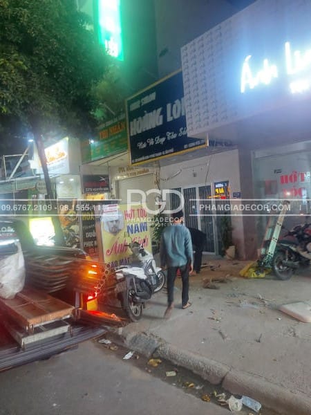 Làm Bảng Hiệu Alu Chữ Nổi Hông Nhôm LED Tiệm Tóc Ánh Linh 15 lam bang hieu alu chu noi co led