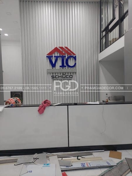 Bảng Hiệu Alu Dựng Chữ Nổi LED Viet Chau: Thiết Kế Độc Quyền 9 lam bang hieu alu chu noi dep