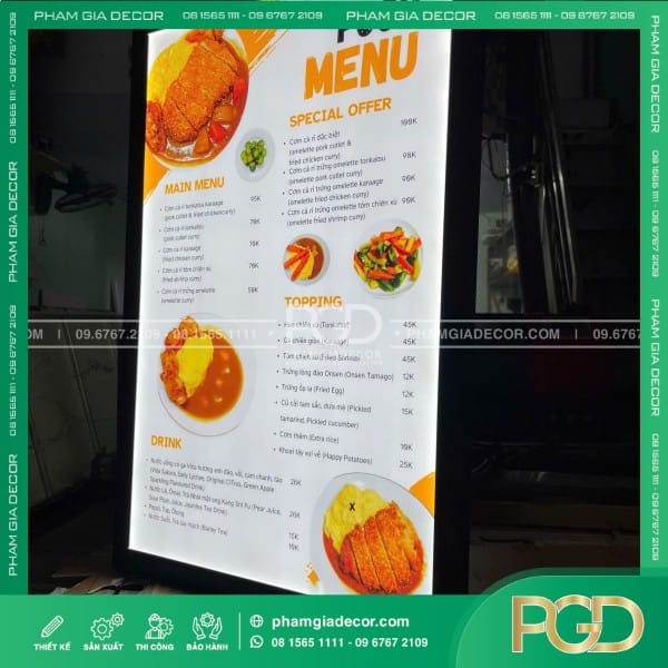 hop den menu nap bat