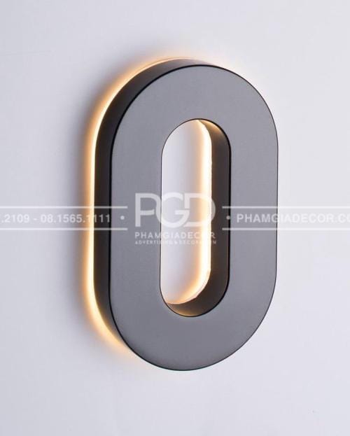 Gia Công Chữ Nhôm Có Gờ Không Gờ GIÁ RẺ LẤY NGAY! BẢNG GIÁ! 1 Chữ nhôm đẹp thiết kế thương hiệu