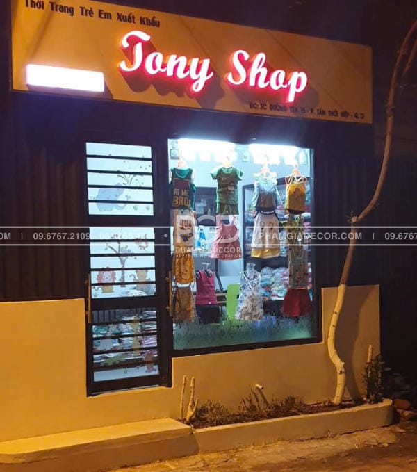 Làm Bảng Hiệu Quận 12: Giải Pháp Quảng Cáo Hiệu Quả Cho Mọi Doanh Nghiệp 10 làm bảng hiệu chữ nổi gia công có led