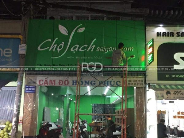 Thi công làm bảng hiệu quận 11 3 thi cong bang hieu chat luong