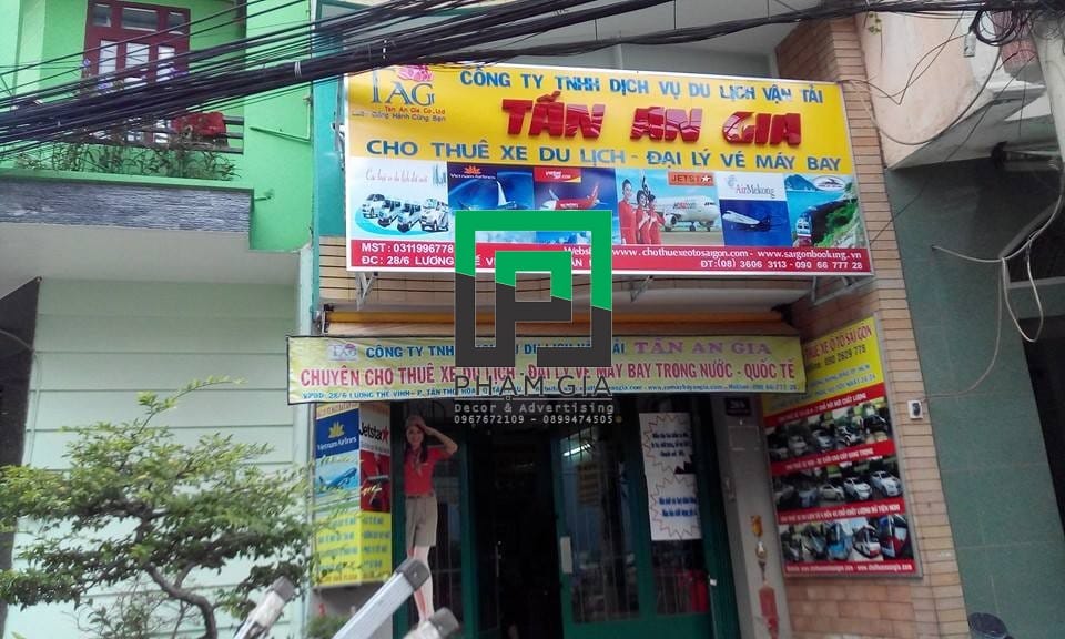 Làm bảng hiệu Alu giá rẻ 1 bang-hieu-alu-ve-may-bay