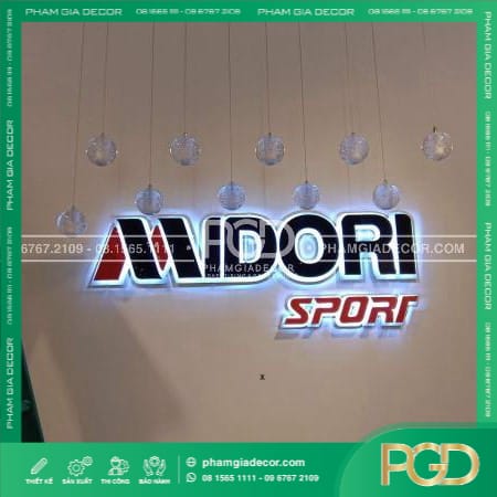 lam logo van phong cong ty background co den