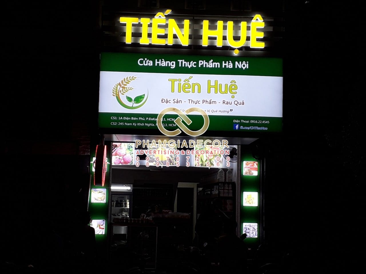 Làm biển hiệu quảng cáo giá rẻ 7 thi cong bang hieu cong ty