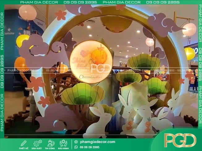 Thi Công Booth Trung Thu Chuyên Nghiệp 4 booth trung thu đẹp