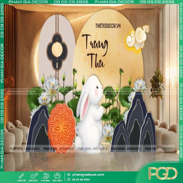 dịch vụ trang trí trung thu sản xuất