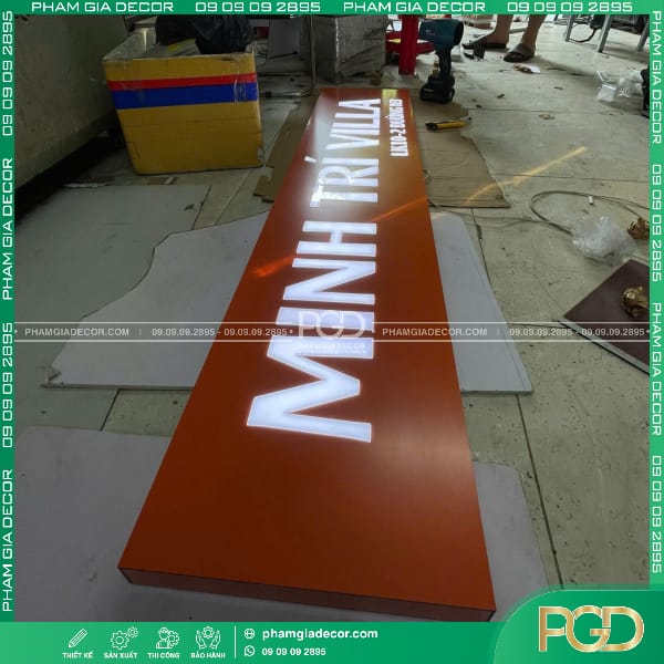 Hộp Đèn Alu Villa Minh Trí Thi Công Hộp Đèn Khoét Lọng Ngoài Trời Cao Cấp 17 hộp đèn khoét lọng âm led