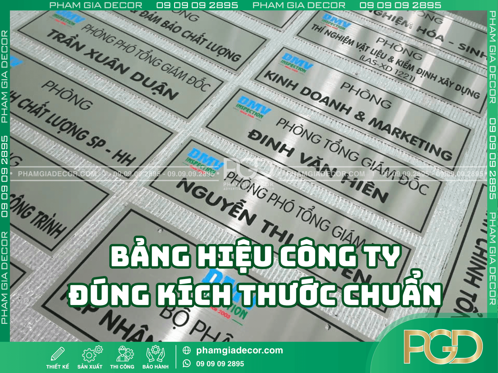 Top 10+ Mẫu Bảng Hiệu Công Ty Đẹp - Đa Dạng Mẫu Mã 2 Mẫu Bảng Hiệu Công Ty đúng kích thước chuẩn
