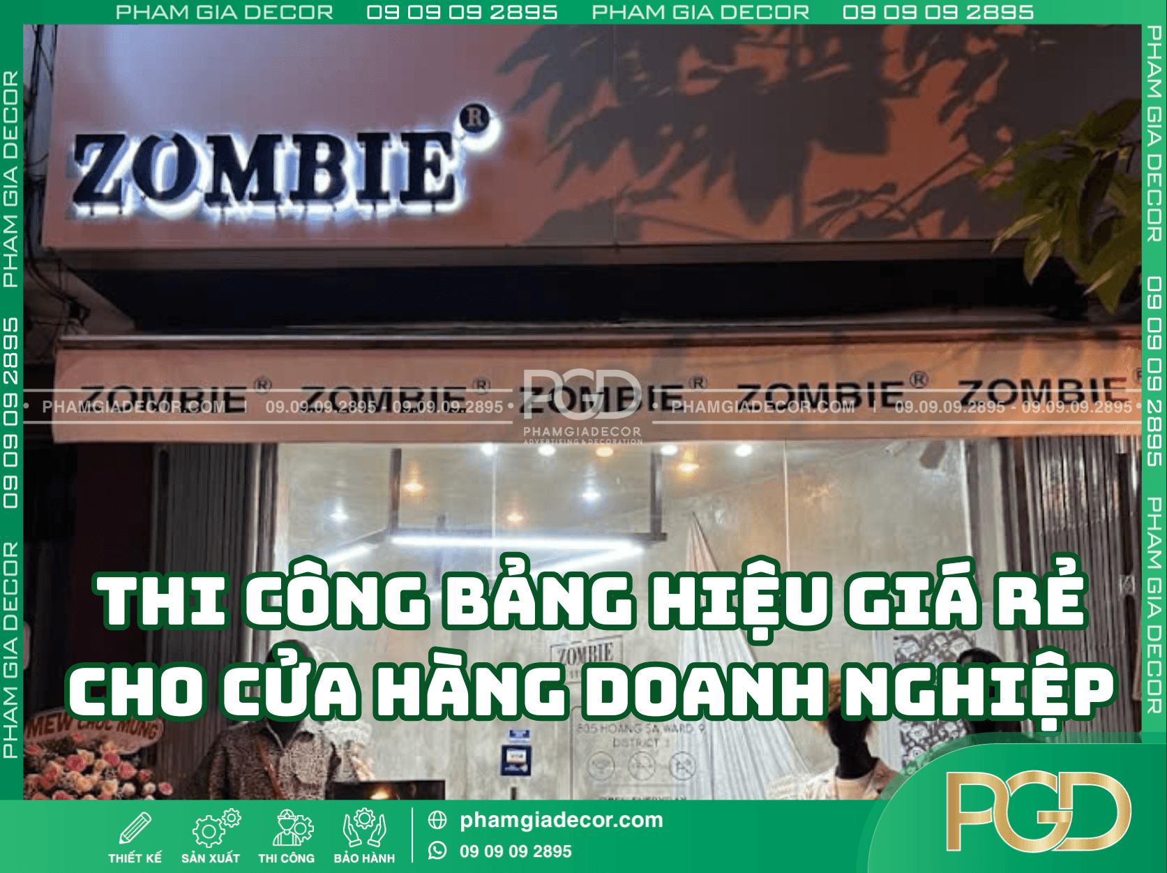Thi Công Bảng Hiệu Giá Rẻ - Trọn Gói Siêu Tốc Tại TP.HCM 5 Thi công bảng hiệu giá rẻ cho cửa hàng và doanh nghiệp