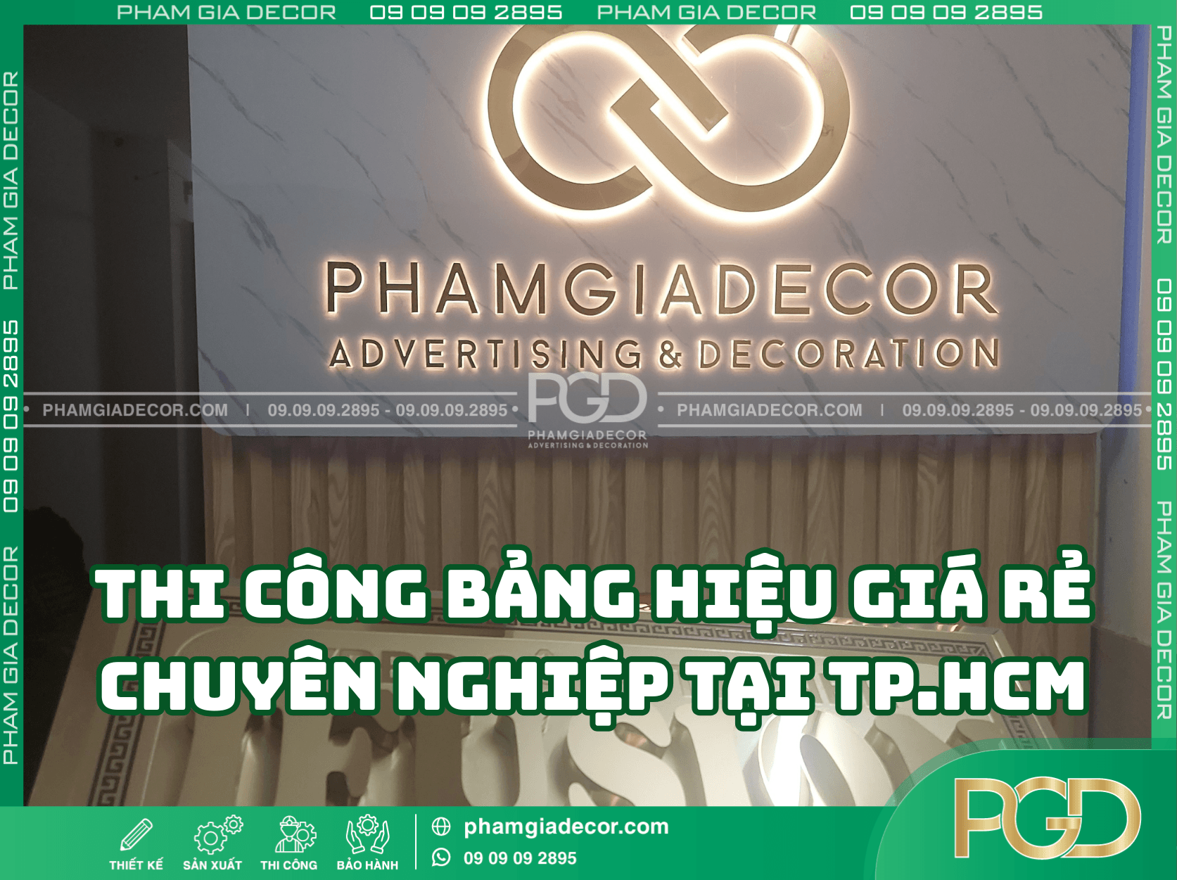 Thi Công Bảng Hiệu Giá Rẻ - Trọn Gói Siêu Tốc Tại TP.HCM 4 Thi công bảng hiệu giá rẻ chuyên nghiệp tại TP.HCM