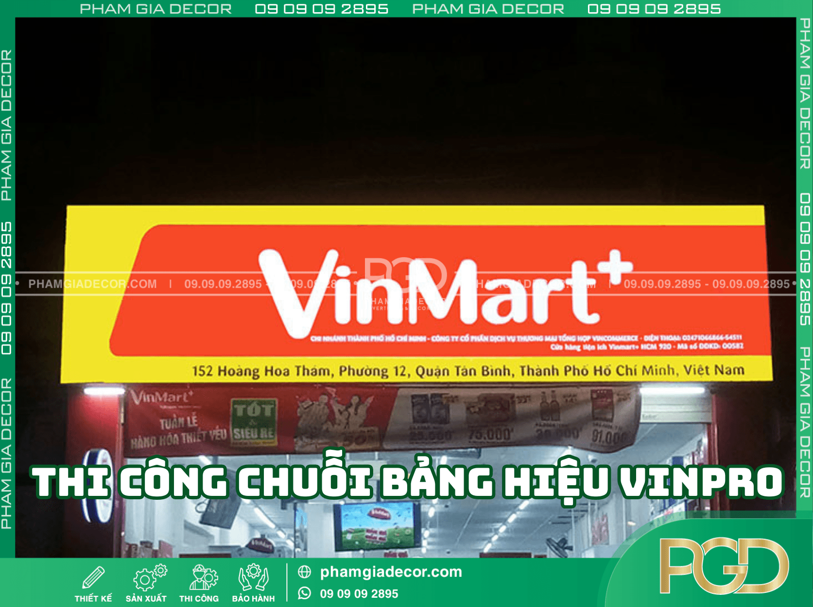 Lắp Đặt Bảng Hiệu Quận Tân Phú Uy Tín Số 1 | Phạm Gia Decor 4 Lắp đặt bảng hiệu Quận Tân Phú