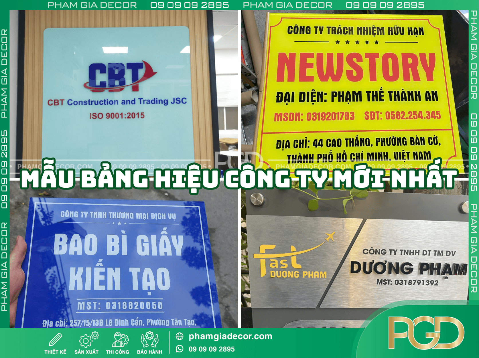 Top 10+ Mẫu Bảng Hiệu Công Ty Đẹp - Đa Dạng Mẫu Mã 1 Cập nhật các Mẫu Bảng Hiệu Công Ty hợp xu hướng