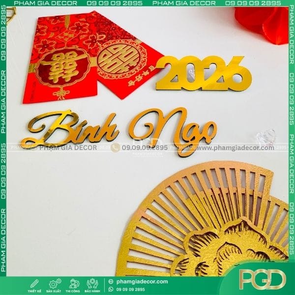 Tô điểm mùa xuân với chữ trang trí Tết cổ truyền giá rẻ, đậm hồn Việt 1 Tô điểm mùa xuân với chữ trang trí Tết cổ truyền giá rẻ, đậm hồn Việt