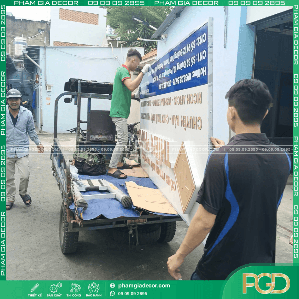 Thi công bảng hiệu alu chữ nổi nẹp viền inox tại Phường Tân Phú (Quận Tân Phú cũ ) TP. HCM - 09.09.09.2895 4 thi công bảng hiệu alu chữ nổi giá rẻ