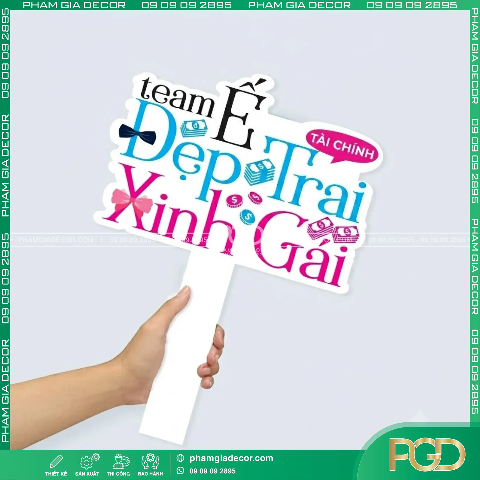 Gia công hashtag cầm tay theo yêu cầu 14 Gia công hashtag cầm tay theo yêu cầu