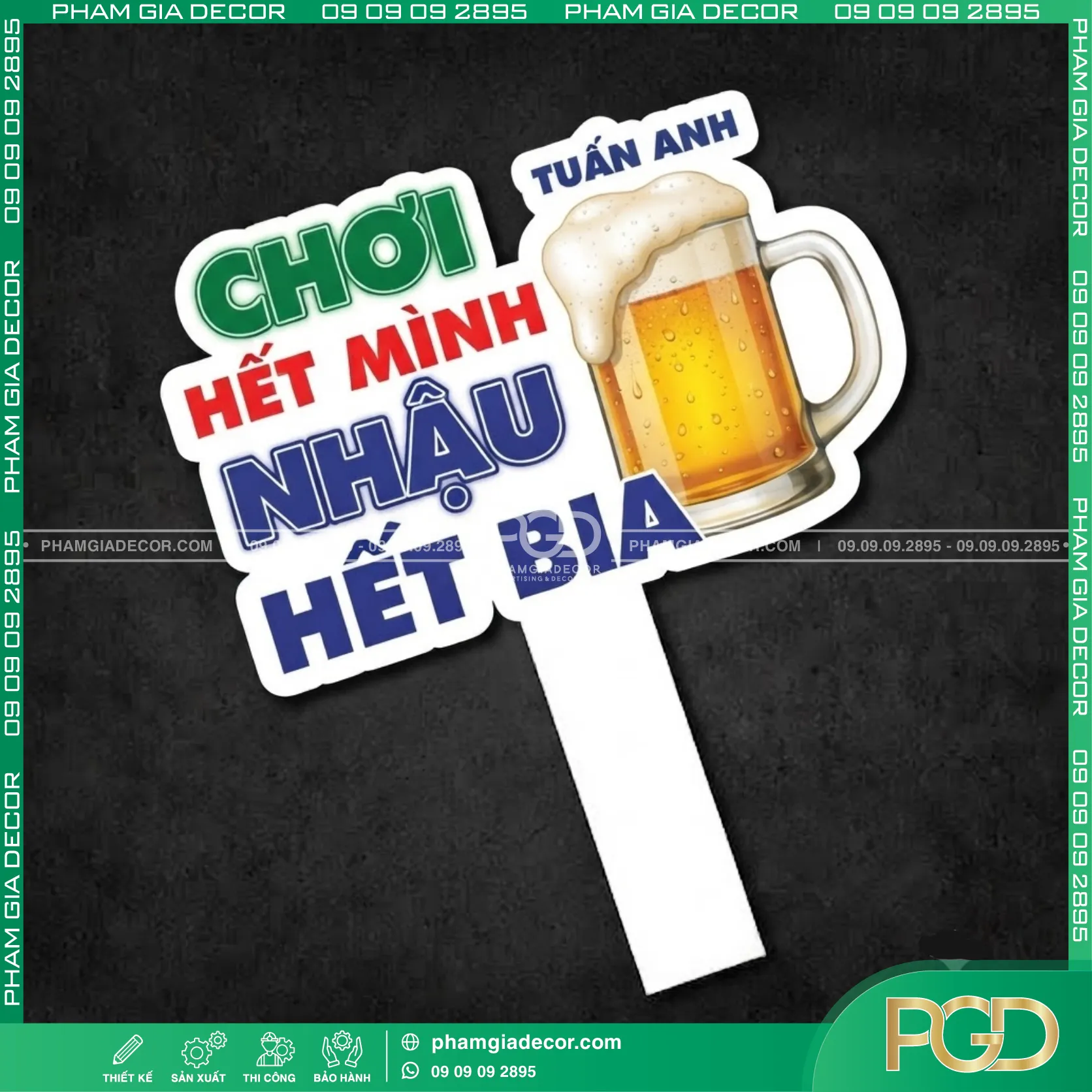Gia công hashtag cầm tay theo yêu cầu 13 Gia công hashtag cầm tay theo yêu cầu