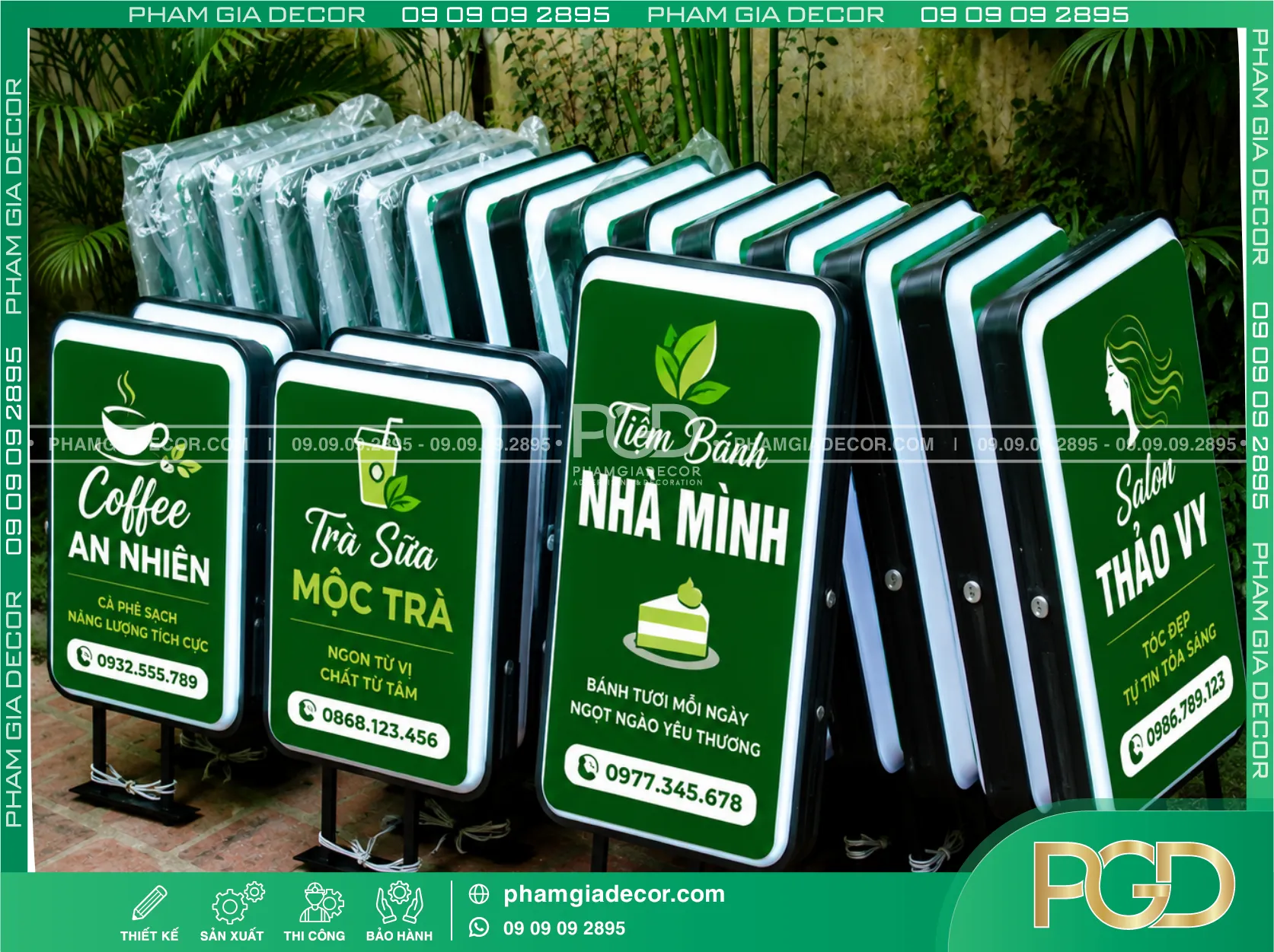 Hộp đèn hút nổi chữ nhật 14 Hộp đèn hút nổi chữ nhật