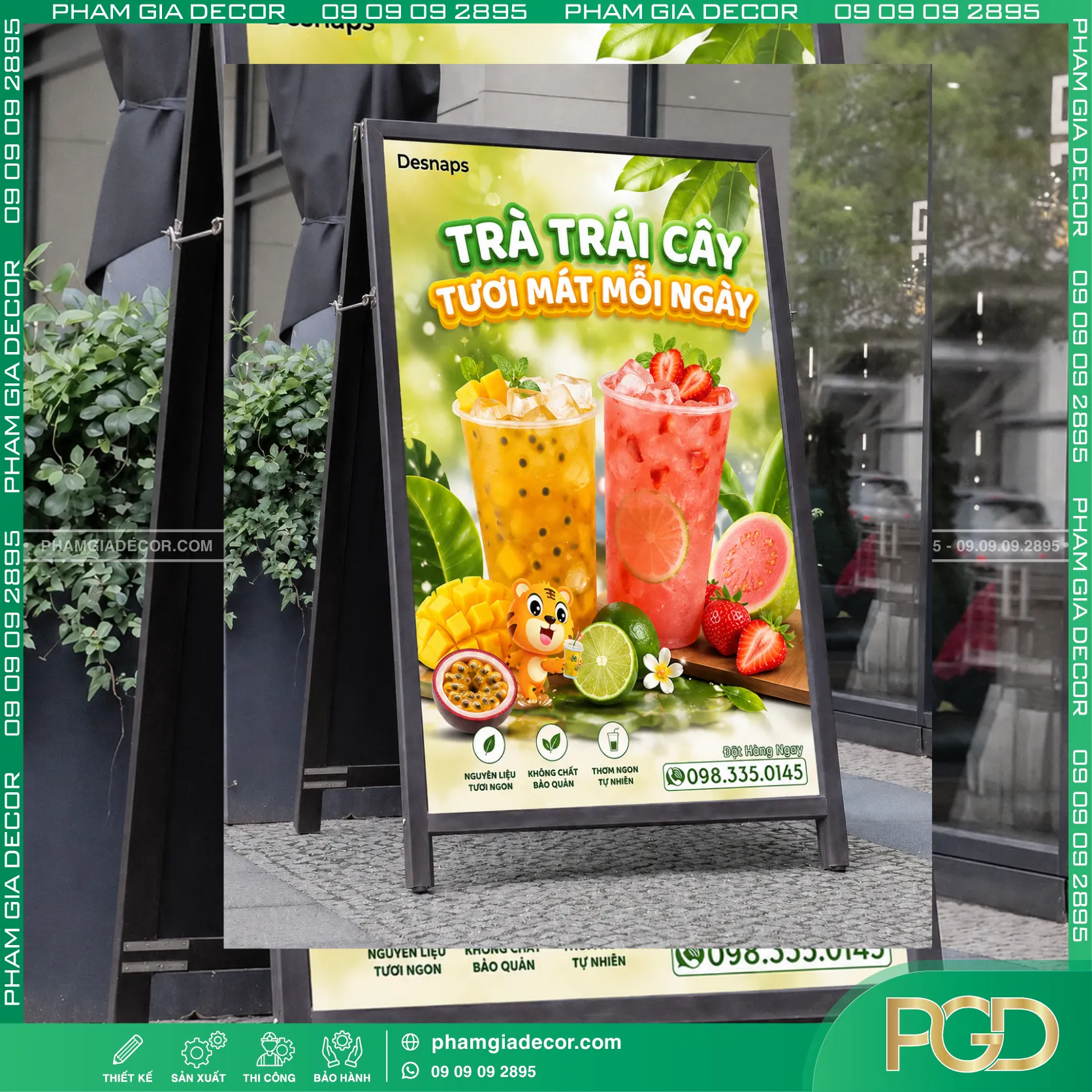 In standee theo yêu cầu 16 In standee theo yêu cầu