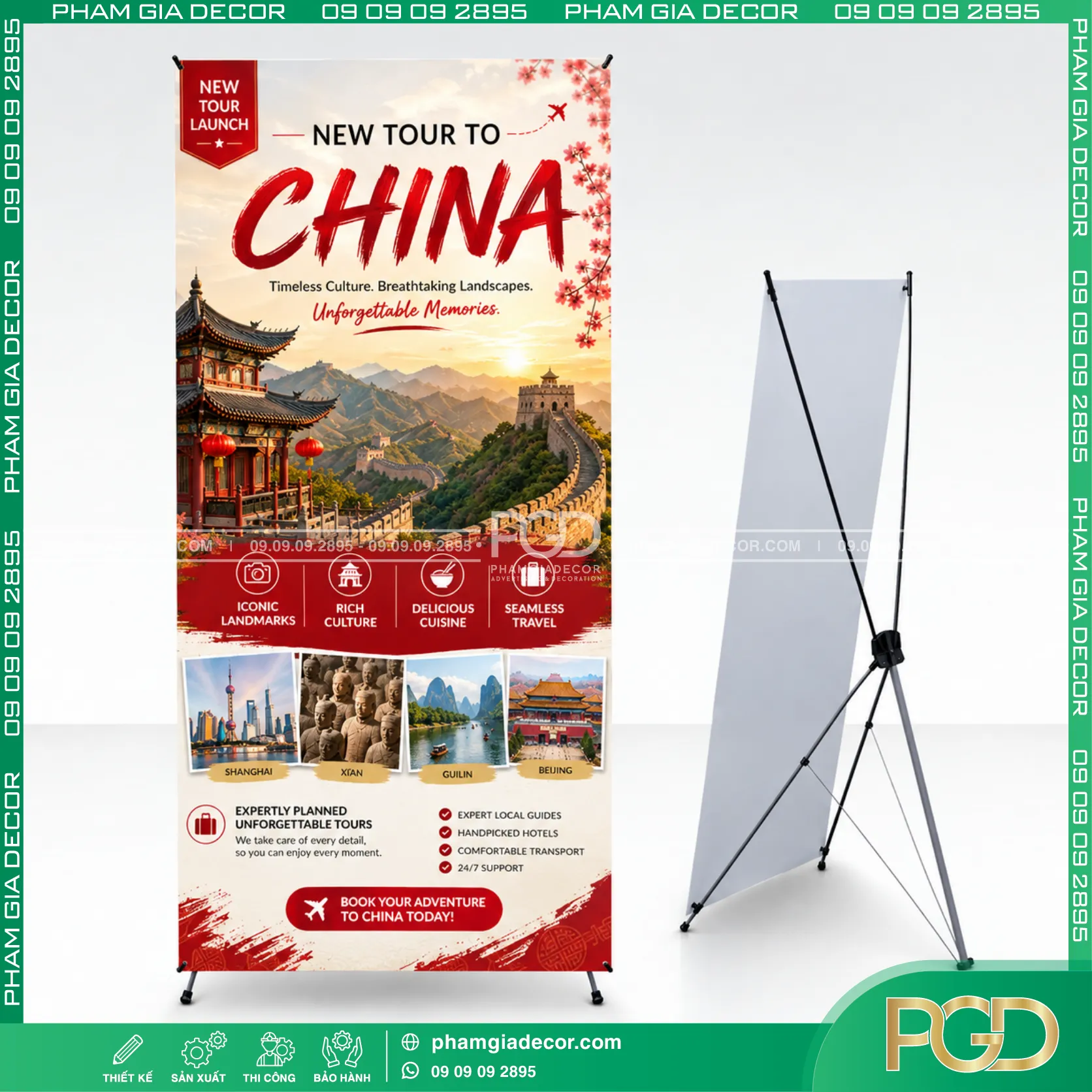 In standee theo yêu cầu 12 In standee theo yêu cầu