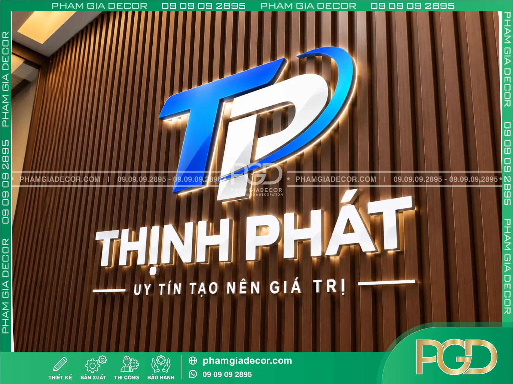Làm bảng hiệu mica 