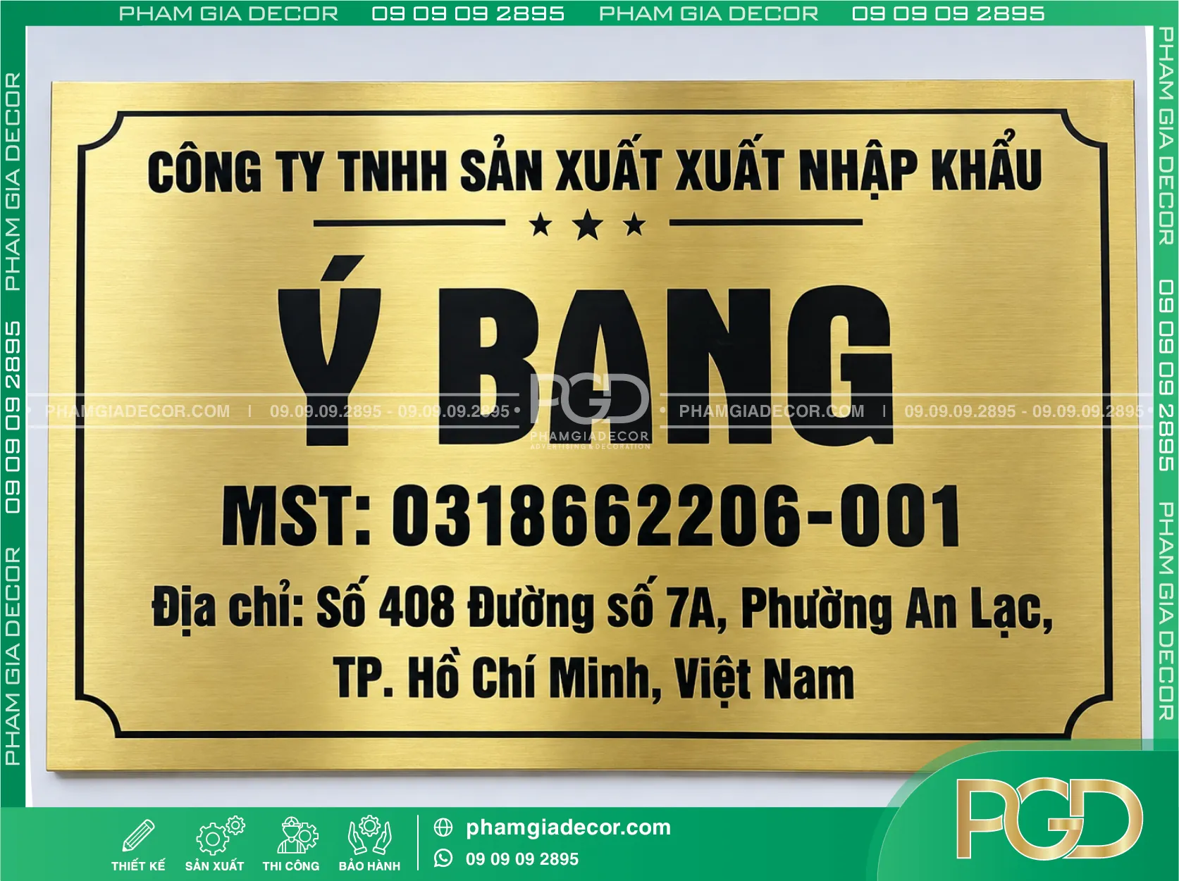 Làm bảng hiệu hộ kinh doanh 12 Làm bảng hiệu hộ kinh doanh