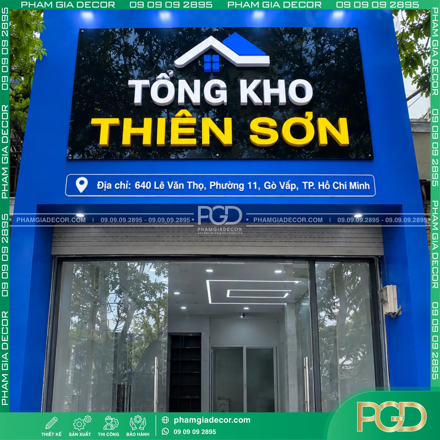 Bảng hiệu alu chữ nổi mica