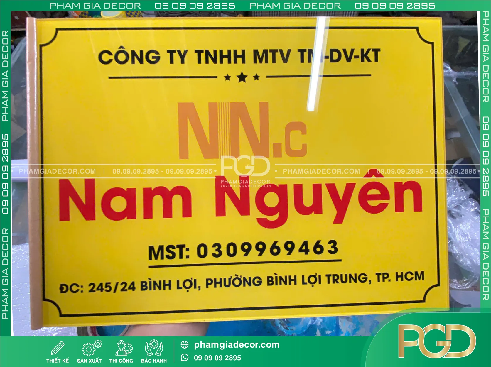 Làm bảng hiệu hộ kinh doanh 22 Làm bảng hiệu hộ kinh doanh