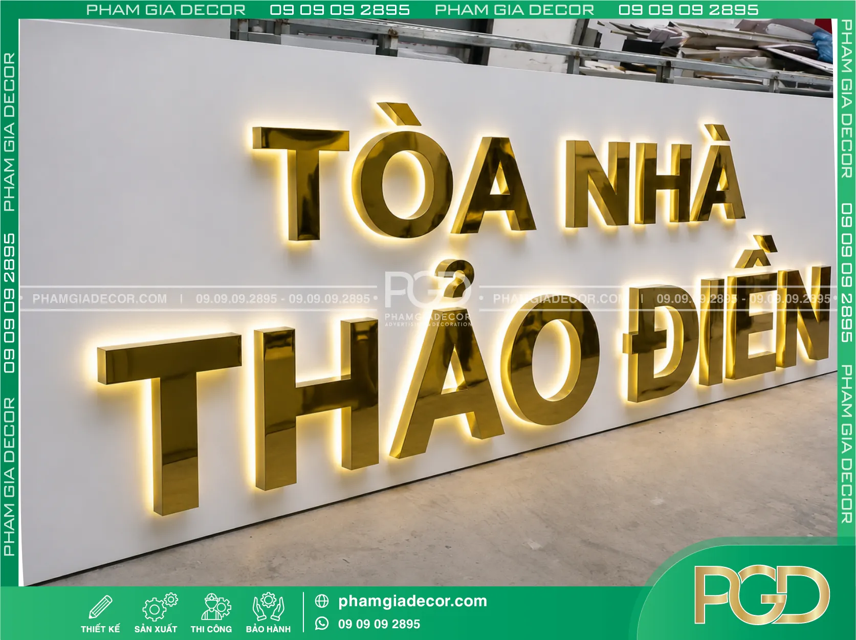 Bảng hiệu alu chữ nổi inox đế mica cháo 13 Bảng hiệu alu chữ nổi inox đế mica cháo