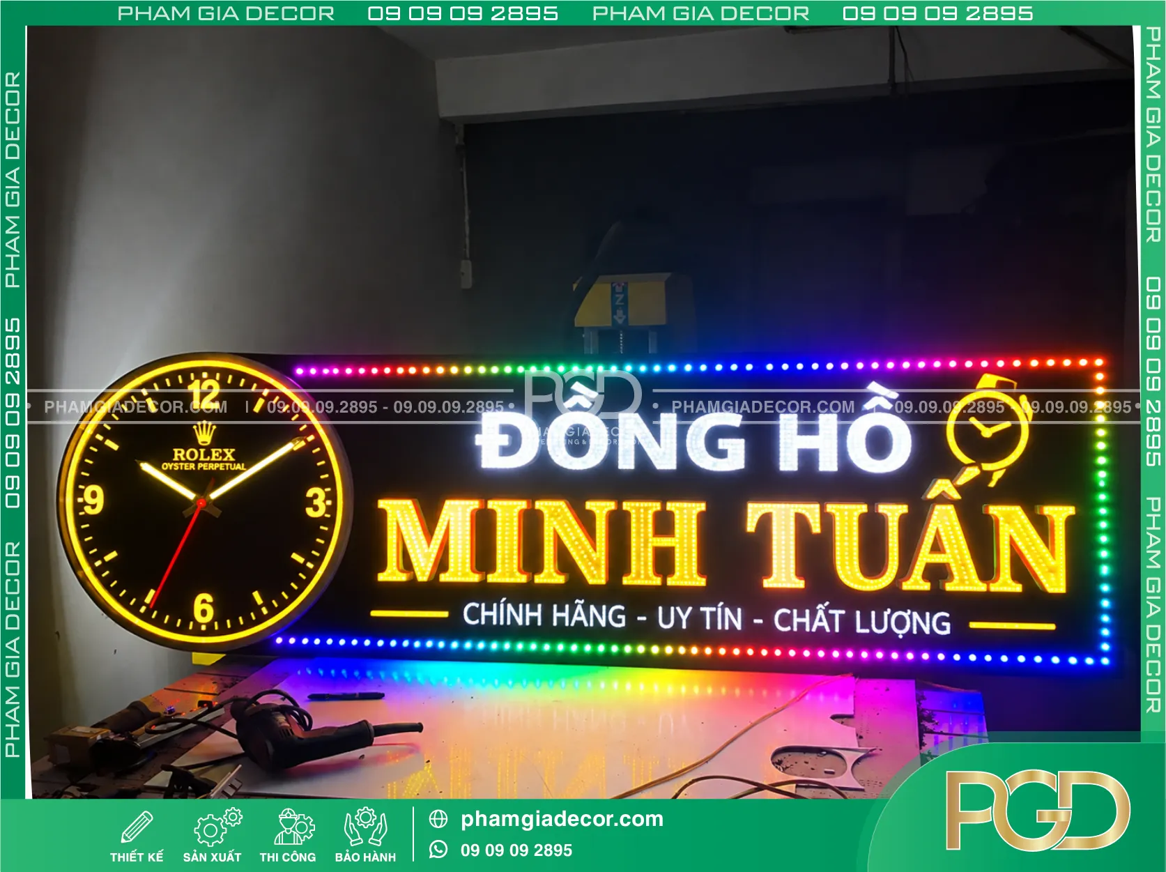 Báo giá bảng hiệu LED mới nhất năm 2026 2 Báo giá bảng hiệu LED