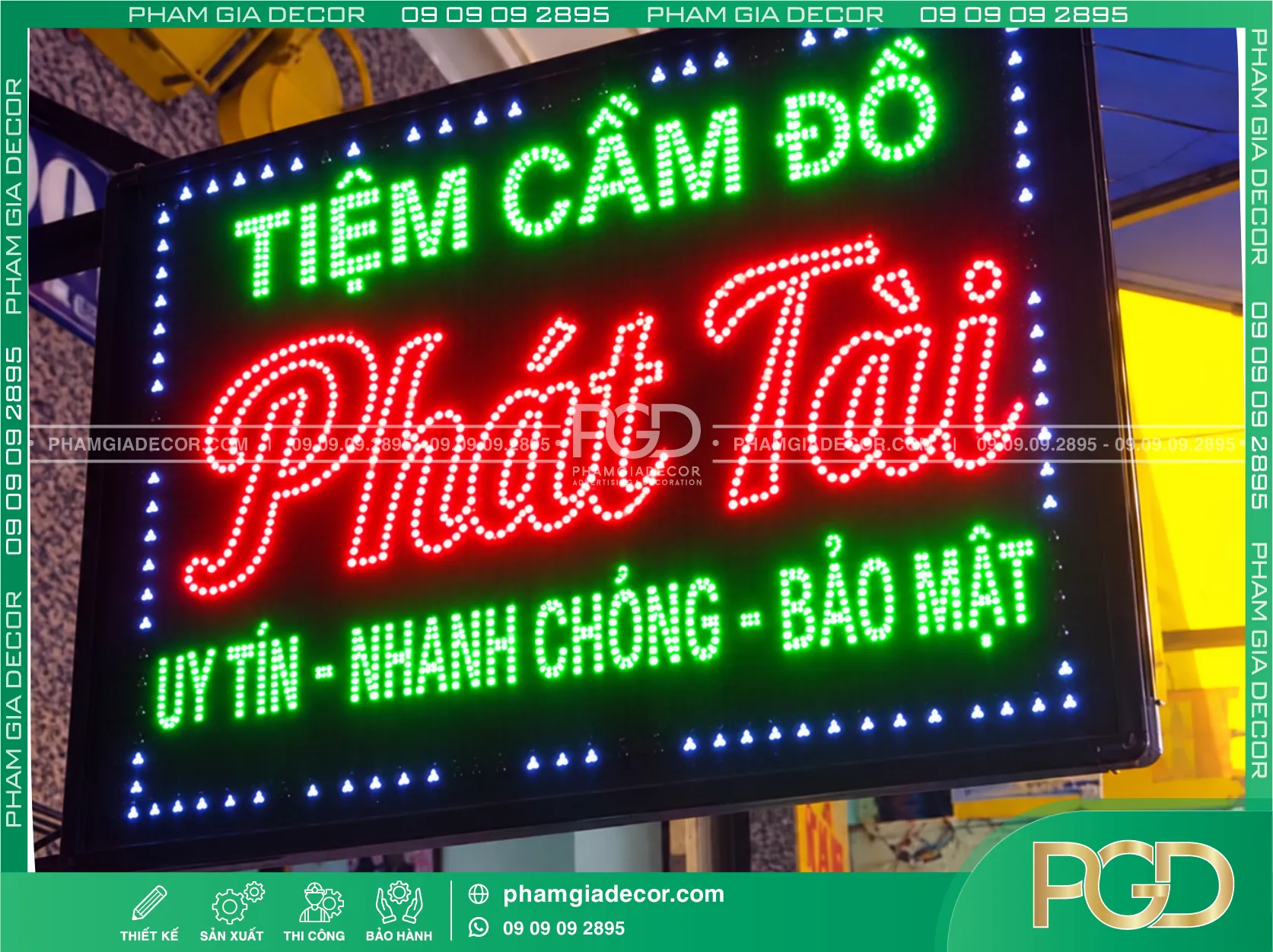 Báo giá bảng hiệu LED mới nhất năm 2026 3 Báo giá bảng hiệu LED