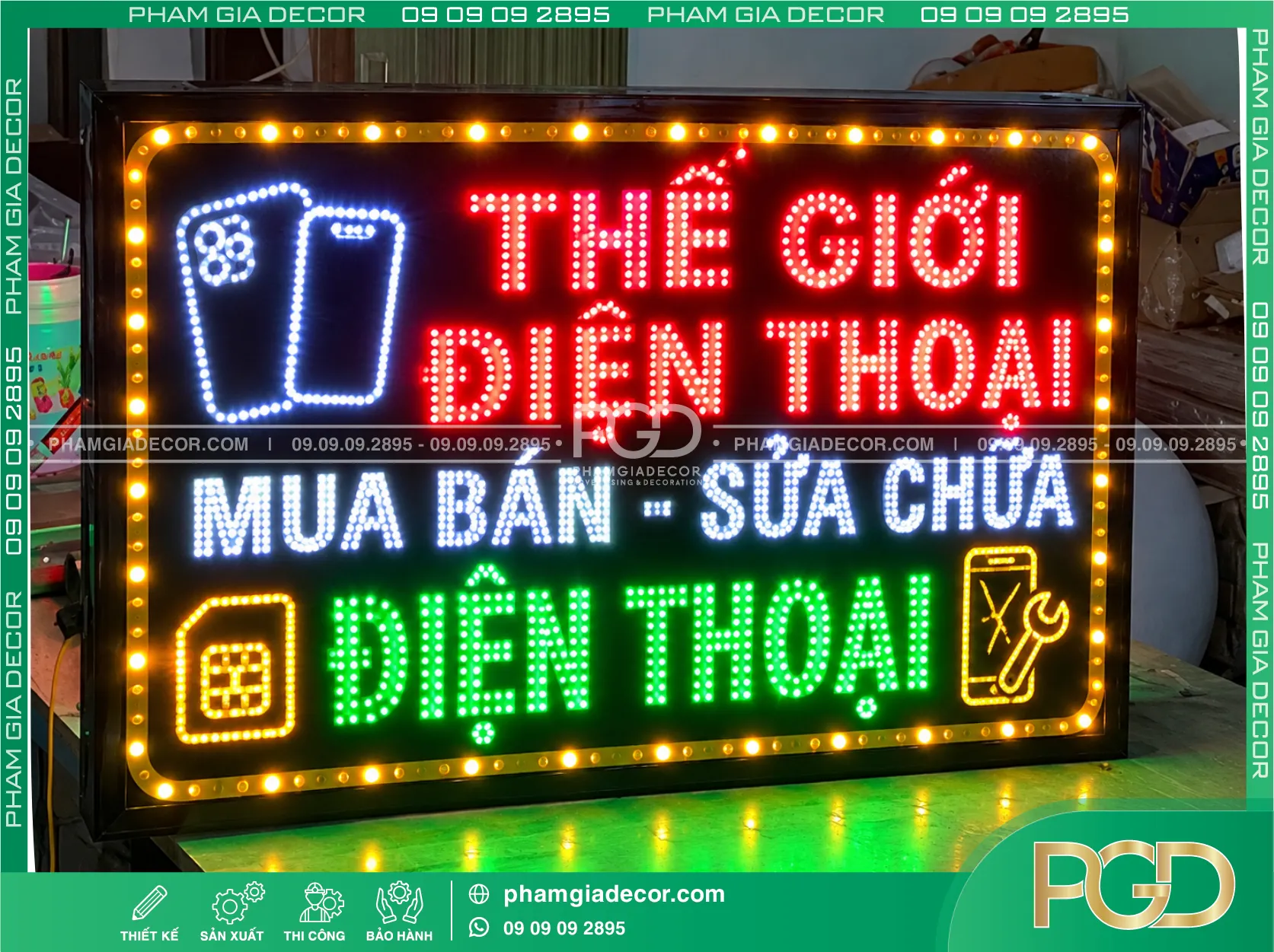 Báo giá bảng hiệu LED mới nhất năm 2026 5 Báo giá bảng hiệu LED