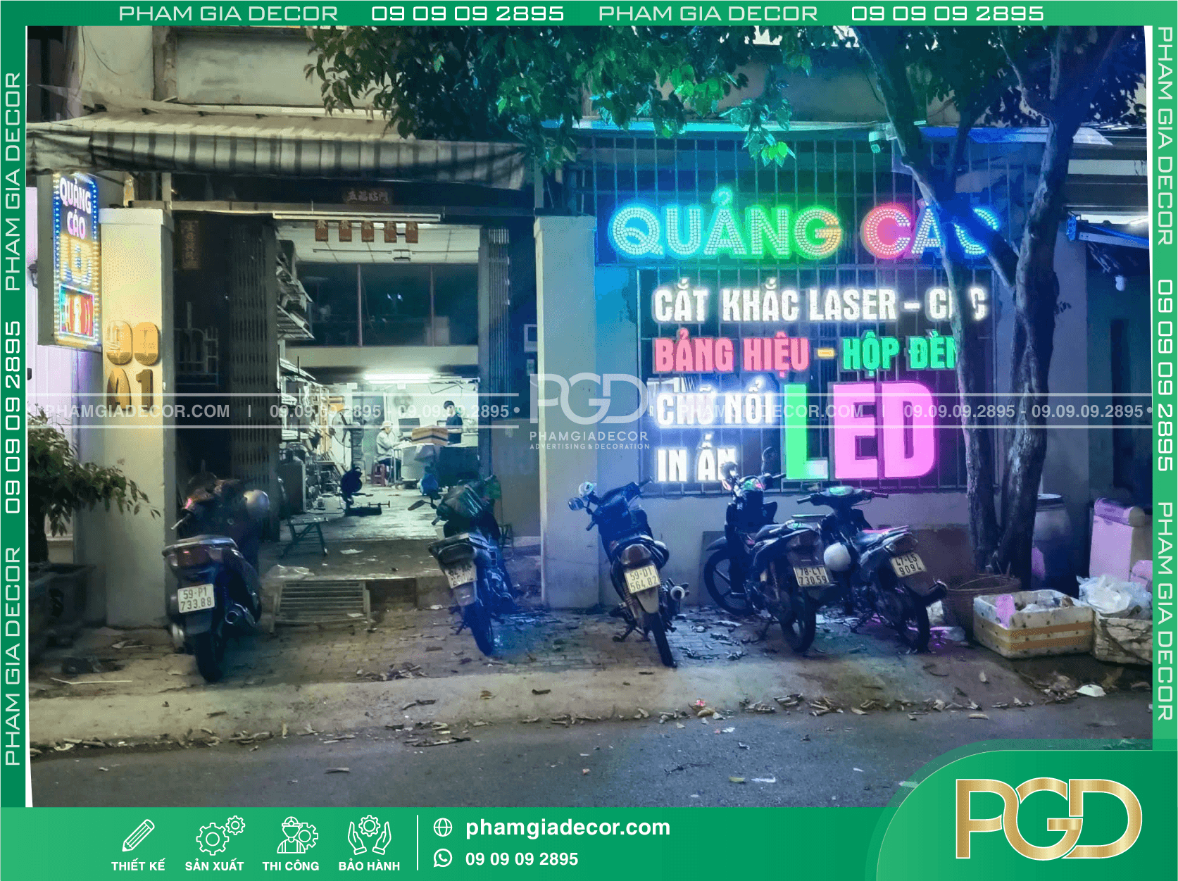 Làm Bảng Hiệu Trọn Gói Phan Thiết Bình Thuận Lâm Đồng