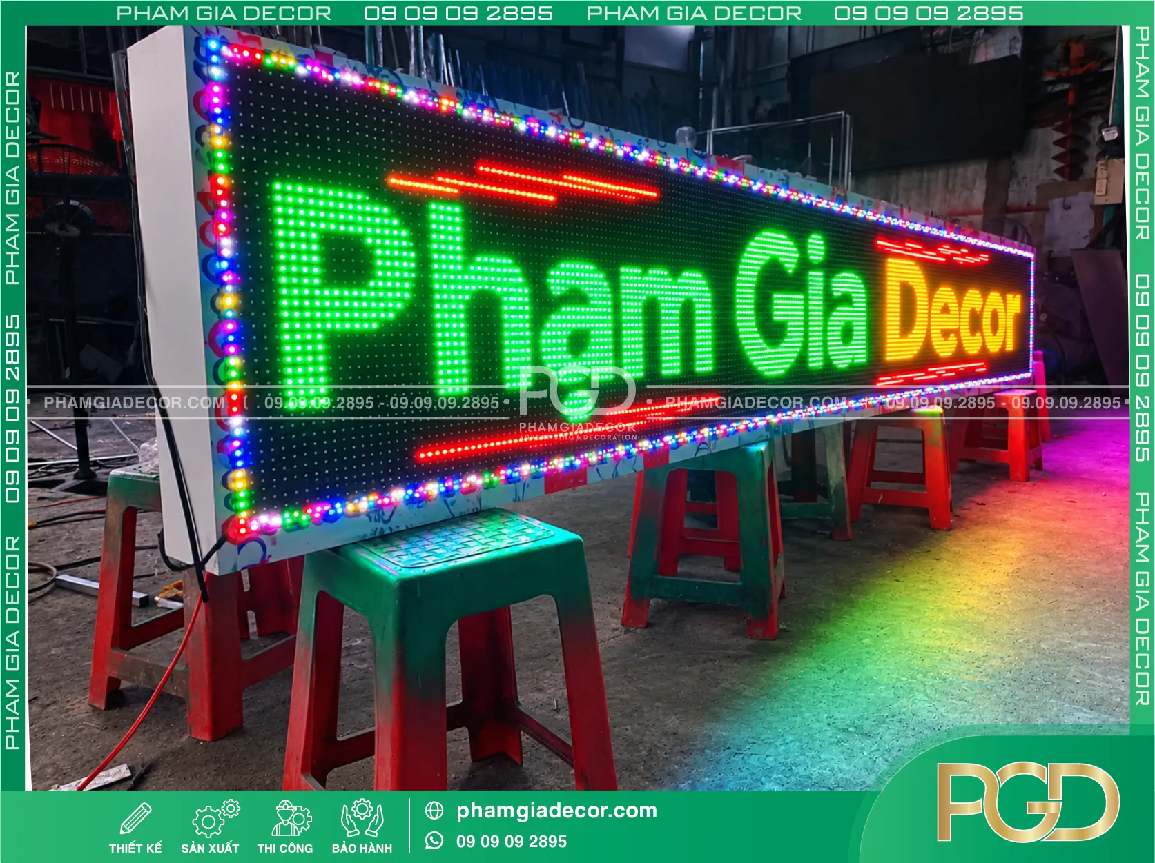Báo giá bảng hiệu LED mới nhất năm 2026 6 Báo giá bảng hiệu LED