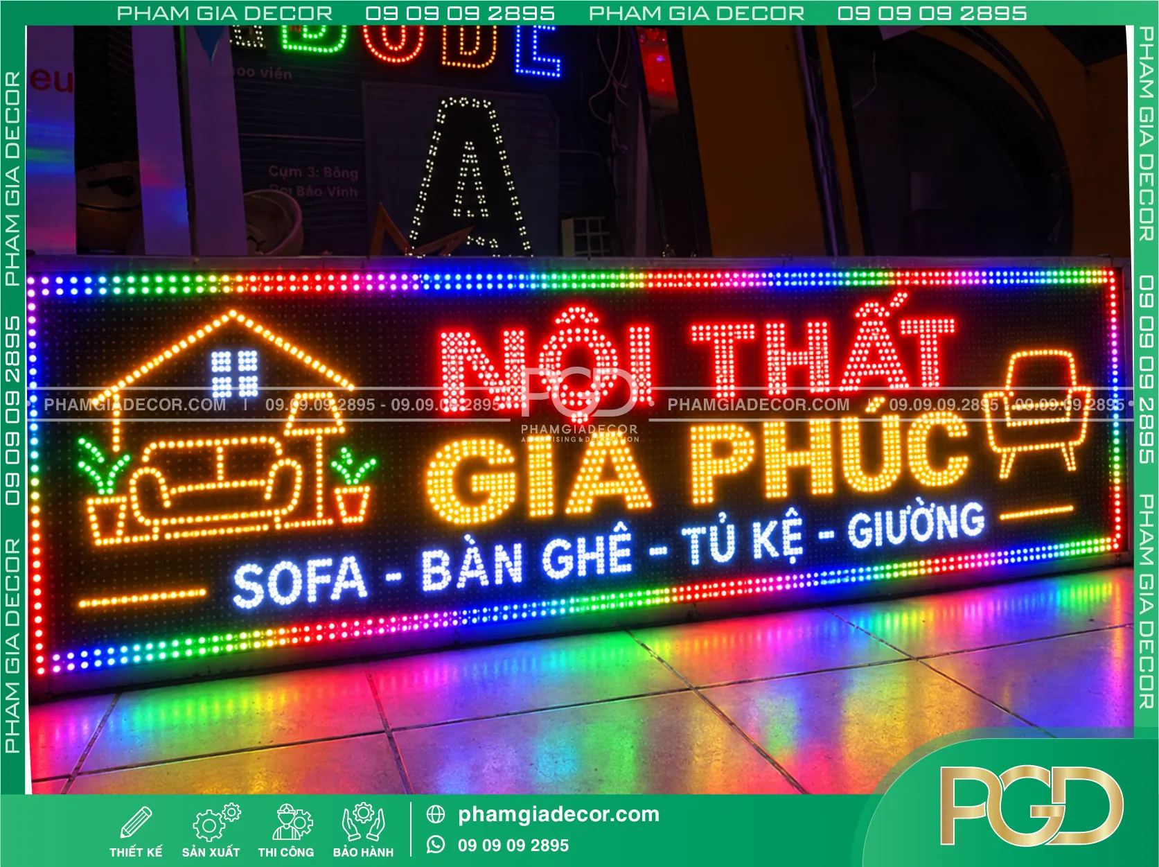 Báo giá bảng hiệu LED mới nhất năm 2026 9 Báo giá bảng hiệu LED