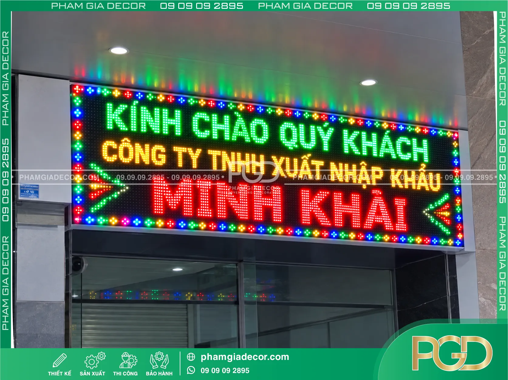 Báo giá bảng hiệu LED mới nhất năm 2026 8 Báo giá bảng hiệu LED