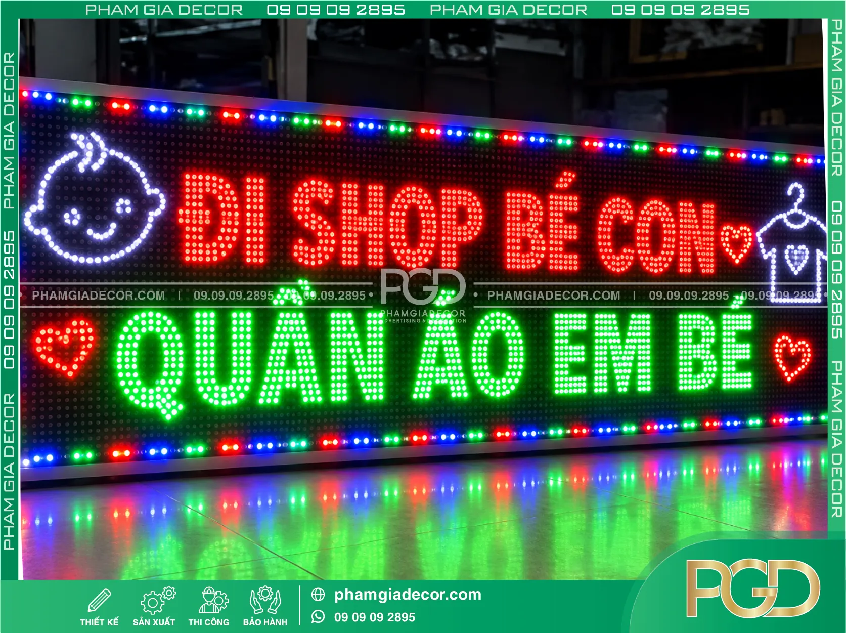 Báo giá bảng hiệu LED mới nhất năm 2026 7 Báo giá bảng hiệu LED