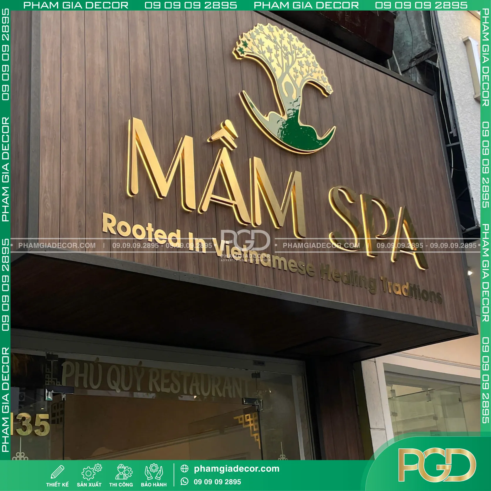Thi công trọn gói bảng hiệu mầm spa 15 Thi công trọn gói bảng hiệu mầm spa