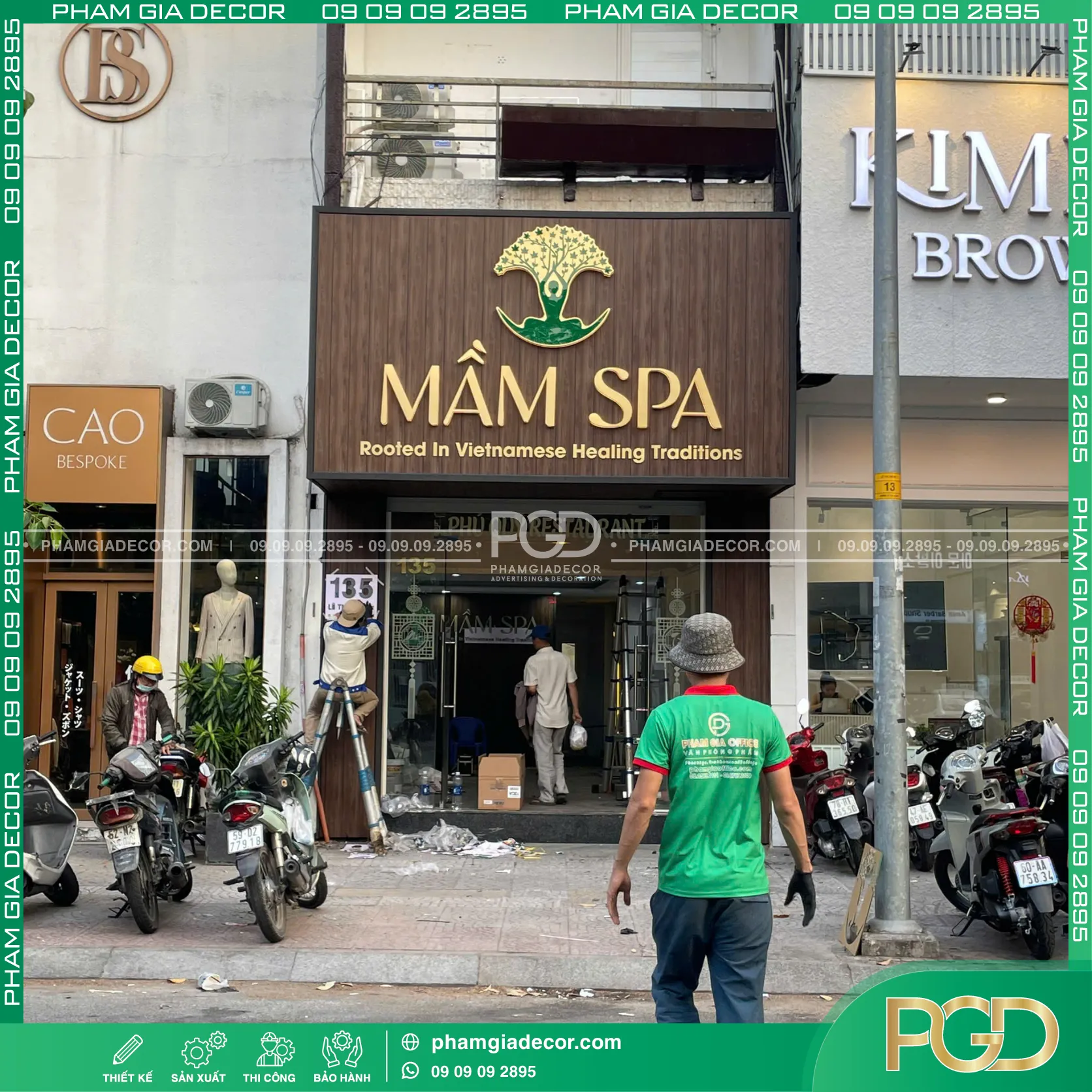 Thi công trọn gói bảng hiệu mầm spa 14 Thi công trọn gói bảng hiệu mầm spa