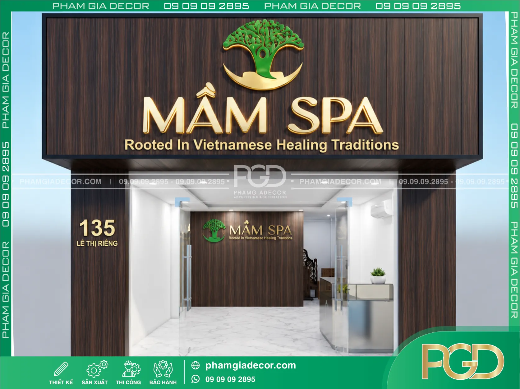 Thi công trọn gói bảng hiệu mầm spa 19 Thi công trọn gói bảng hiệu mầm spa