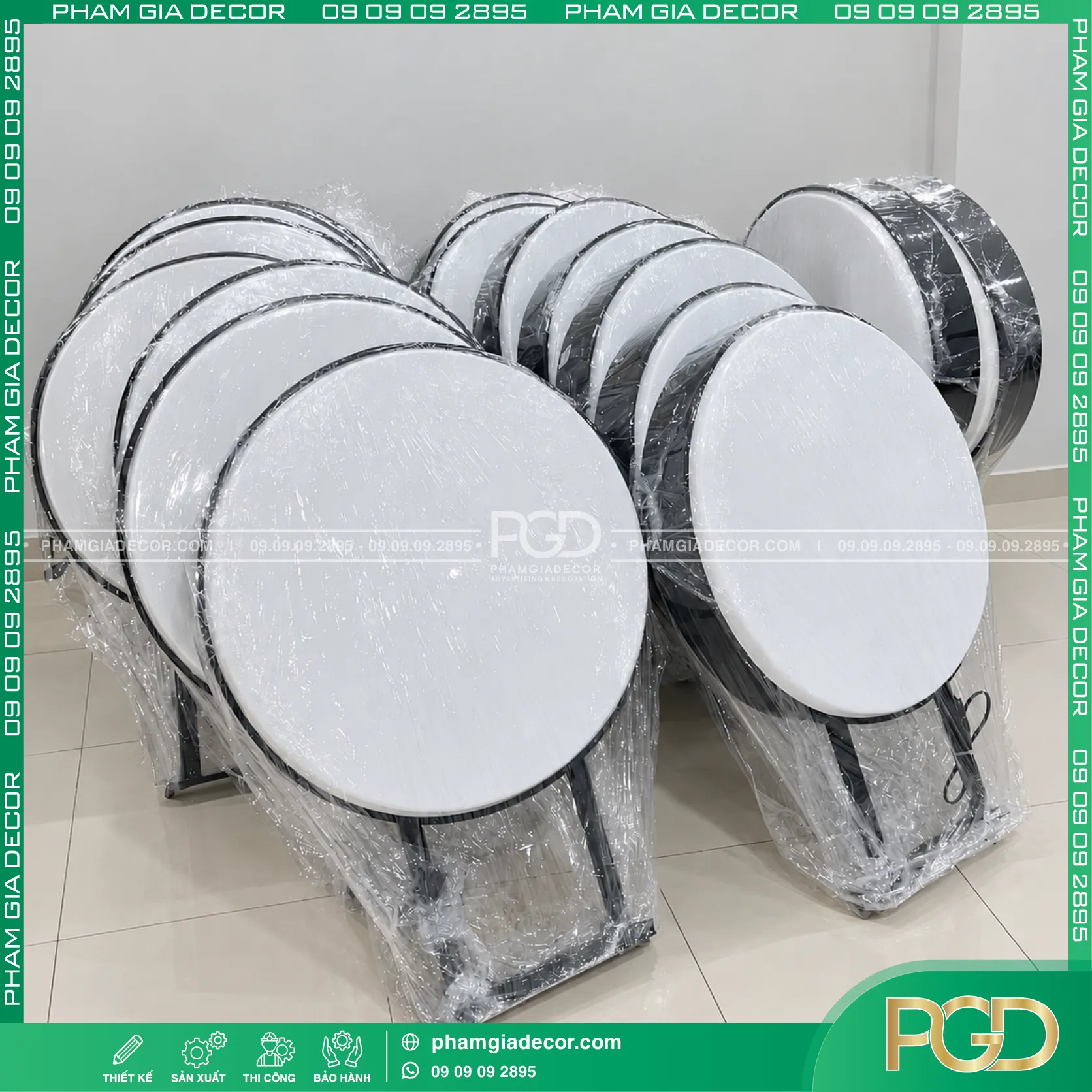 Hộp đèn hút nổi tròn