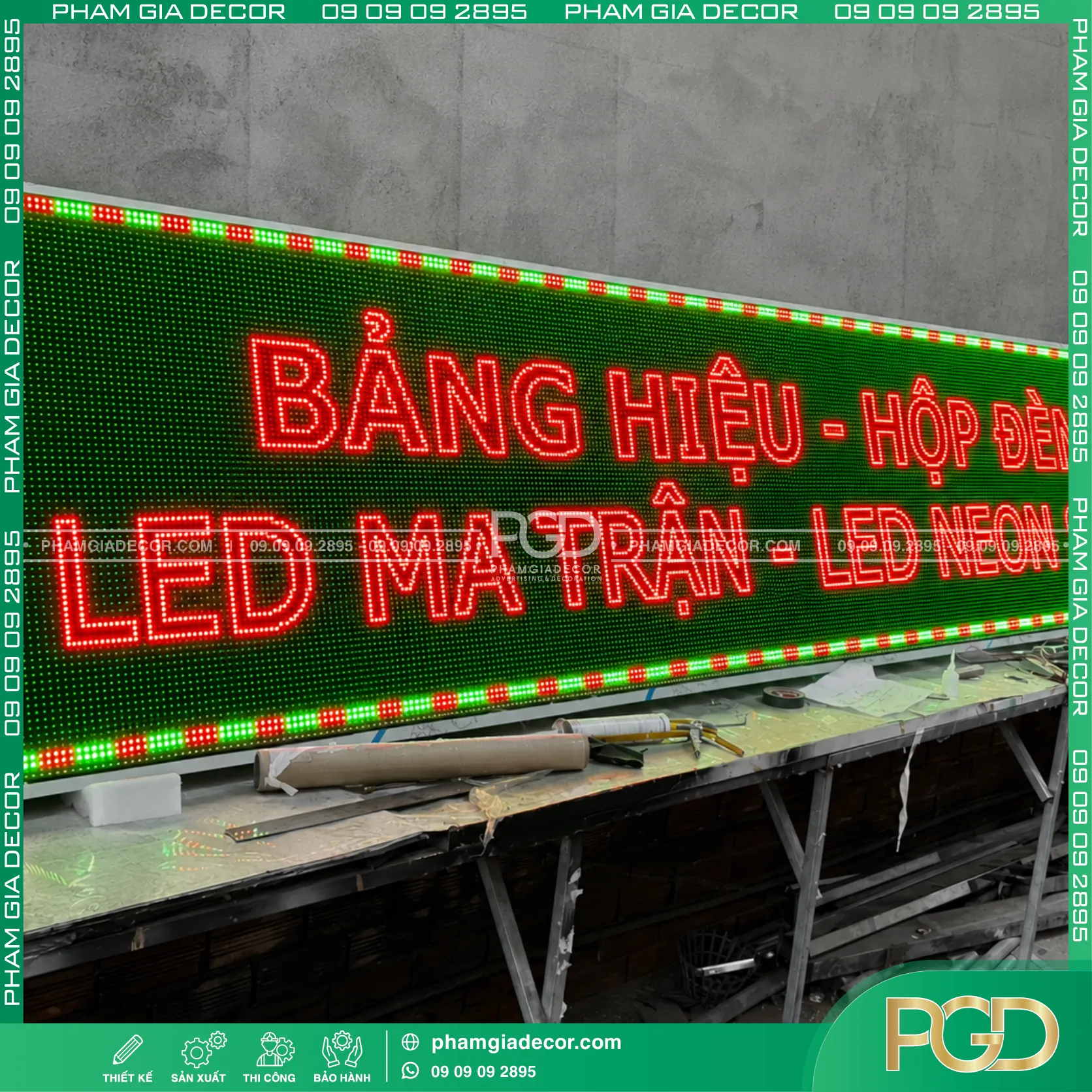 Làm bảng Led ma trận theo yêu cầu 11 Làm bảng Led ma trận theo yêu cầu