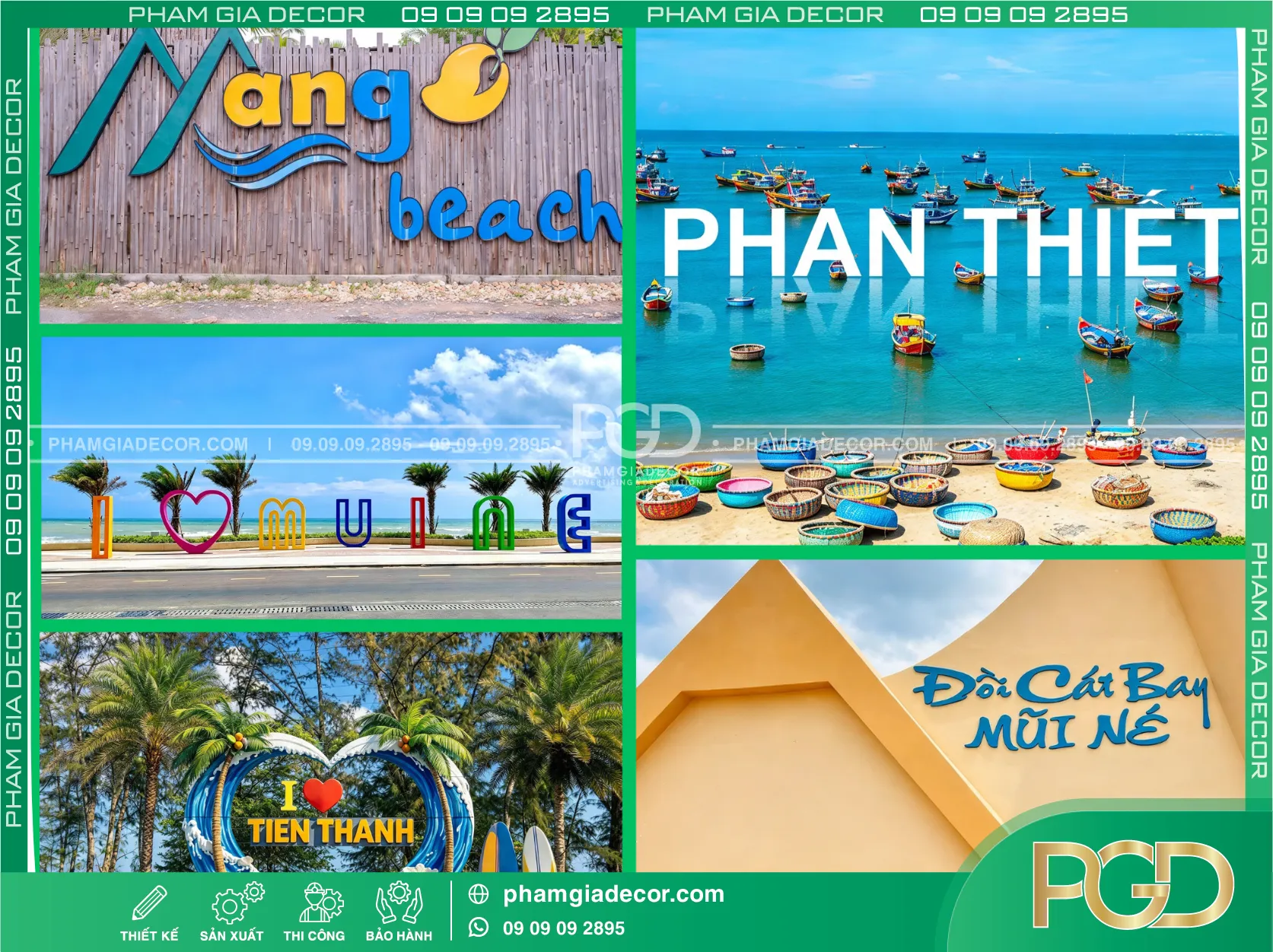Làm Bảng Hiệu Trọn Gói Phan Thiết Bình Thuận Lâm Đồng