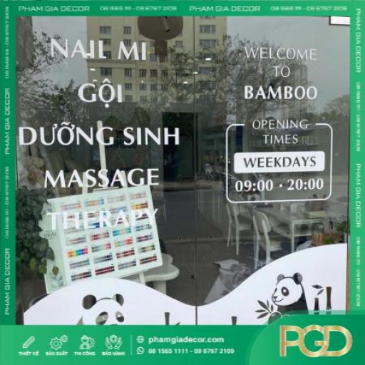 Decal Cắt Chữ Cắt Vi Tính thumb