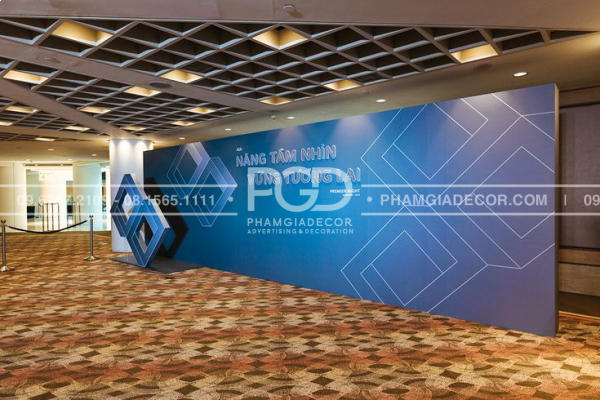 làm booth mô hình sự kiện 
